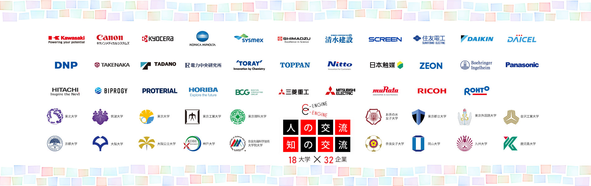 18大学・32企業